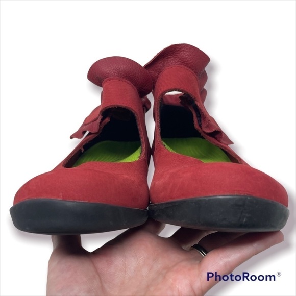 Loints of Holland Mary Jane Heels with Superfeet Insoles – Size 38 Burgundy - Picture 4 of 11